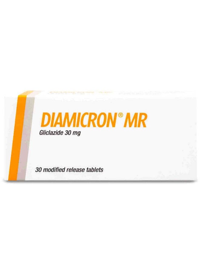 Diamicron MR 30 mg gliclazide modified‑release 30 Tablets